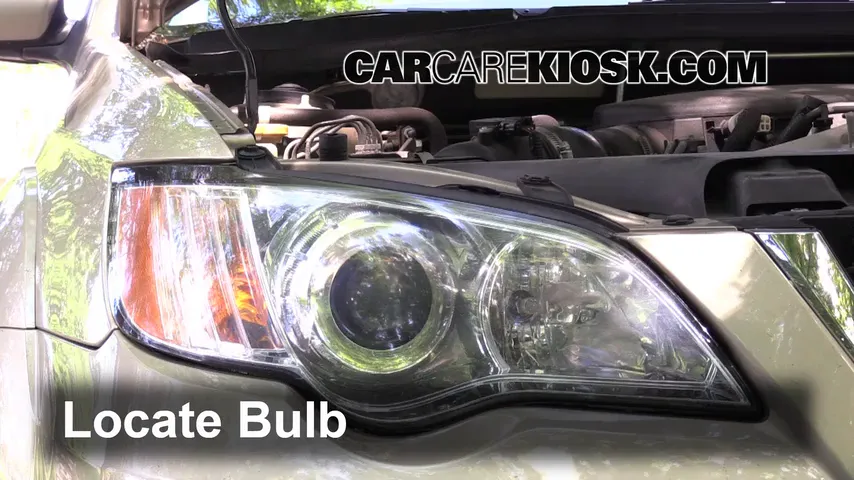 Front Turn Signal Replacement on 2006 Subaru Outback 2.5i